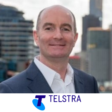 Andy McFarlane Telstra adviser services b2b marketing conference sydney australia 2020