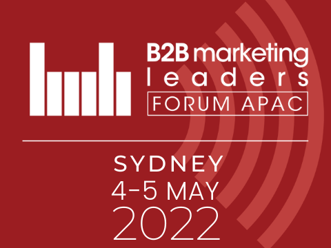 B2B Marketing Leaders Forum sydney 2022 webtile