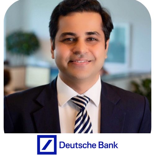 Mohit Gupta, Head of marketing corporate at deutsche bank speaking at conference in singapore asia