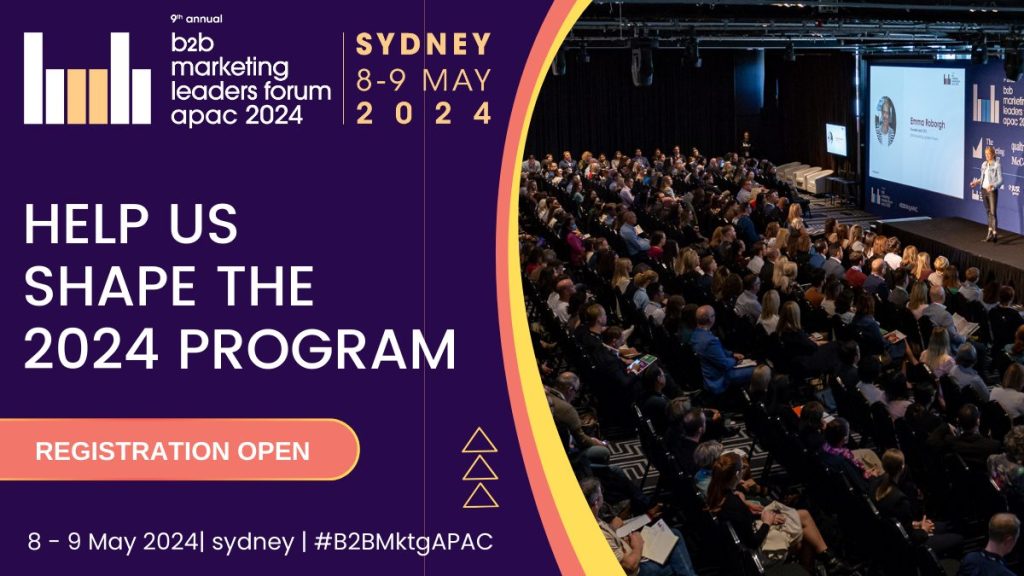 b2b marketing conference sydney australia 2024